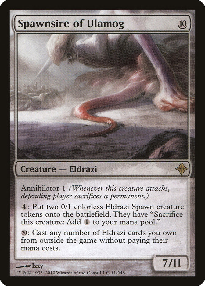Spawnsire of Ulamog 11 (Rise of the Eldrazi)  - Foil | Good Games Adelaide SA