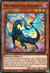 Materiactor Gigadra [BLVO-EN081] Super Rare | Good Games Adelaide SA