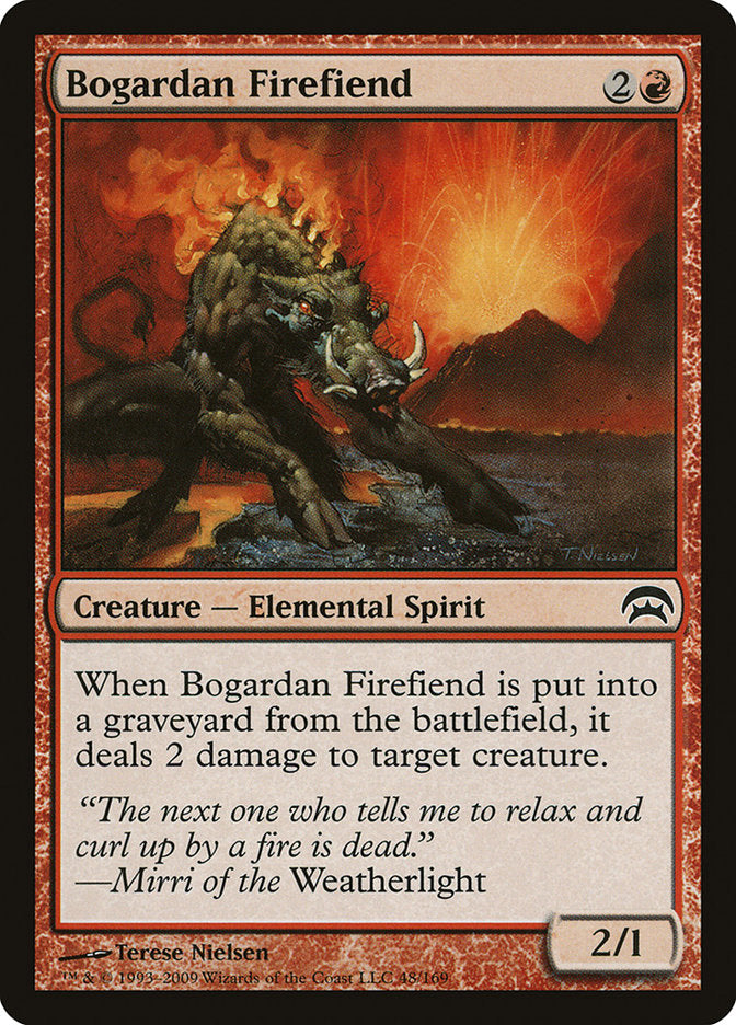 Bogardan Firefiend [Planechase] | Good Games Adelaide SA