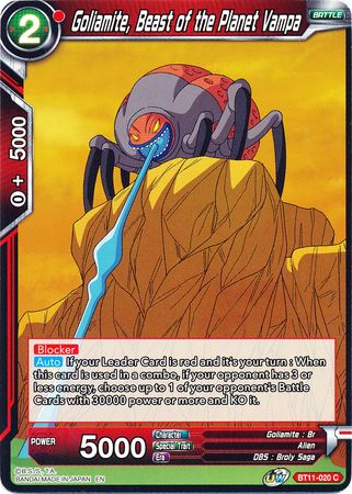 Goliamite, Beast of the Planet Vampa [BT11-020] | Good Games Adelaide SA
