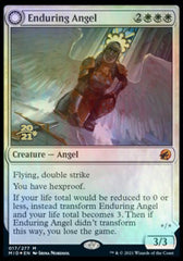 Enduring Angel // Angelic Enforcer [Innistrad: Midnight Hunt Prerelease Promos] | Good Games Adelaide SA