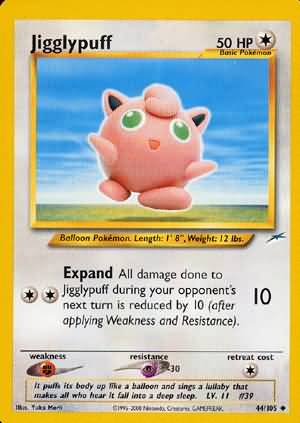 Jigglypuff (44/105) [Neo Destiny Unlimited] | Good Games Adelaide SA
