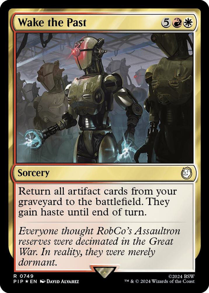 Wake the Past 749 (Universes Beyond: Fallout)  - Foil | Good Games Adelaide SA