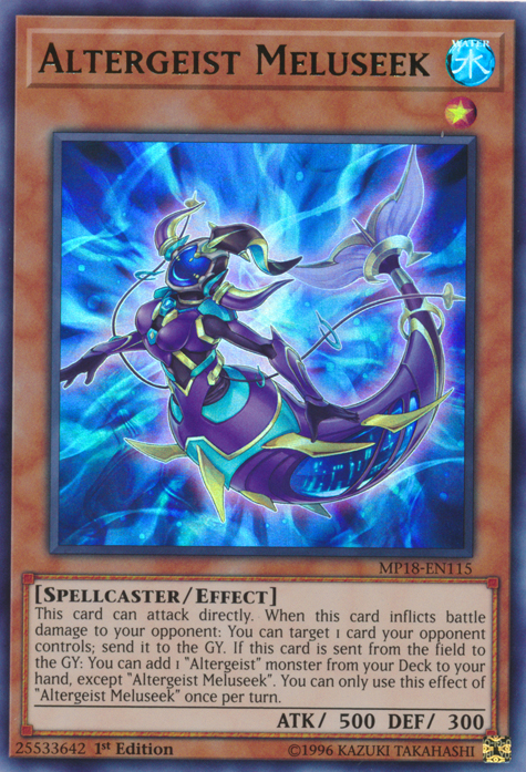 Altergeist Meluseek [MP18-EN115] Ultra Rare | Good Games Adelaide SA