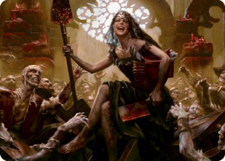 Gisa, Glorious Resurrector Art Card [Innistrad: Midnight Hunt Art Series] | Good Games Adelaide SA