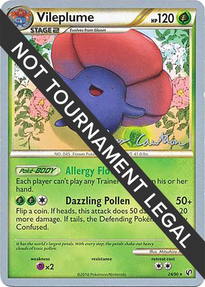 Vileplume 2011 Ross Cawthon 24/90 (World Championship Decks)  | Good Games Adelaide SA