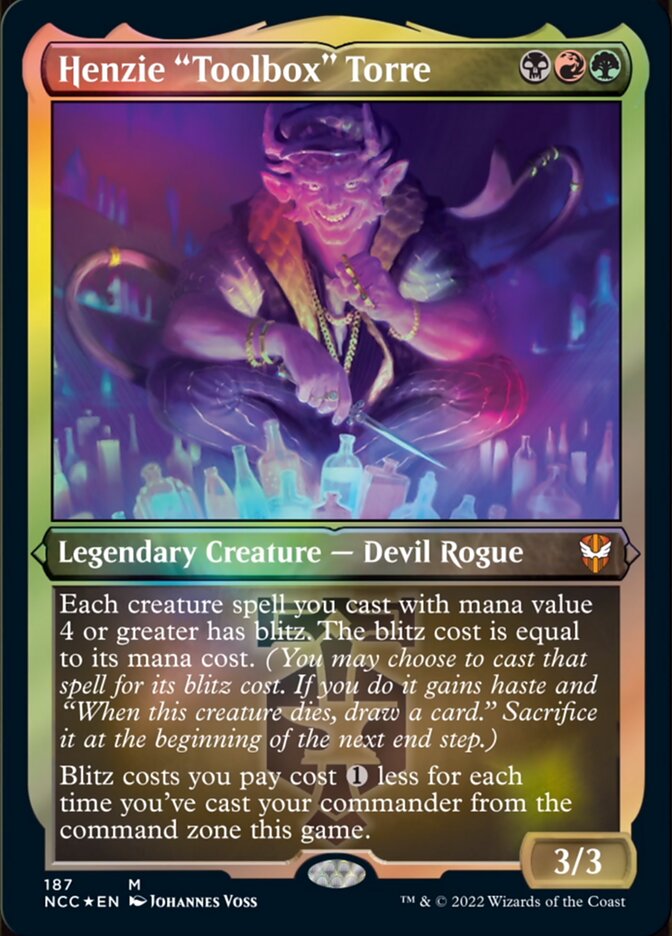 Henzie "Toolbox" Torre (Display Commander) [Streets of New Capenna Commander] | Good Games Adelaide SA