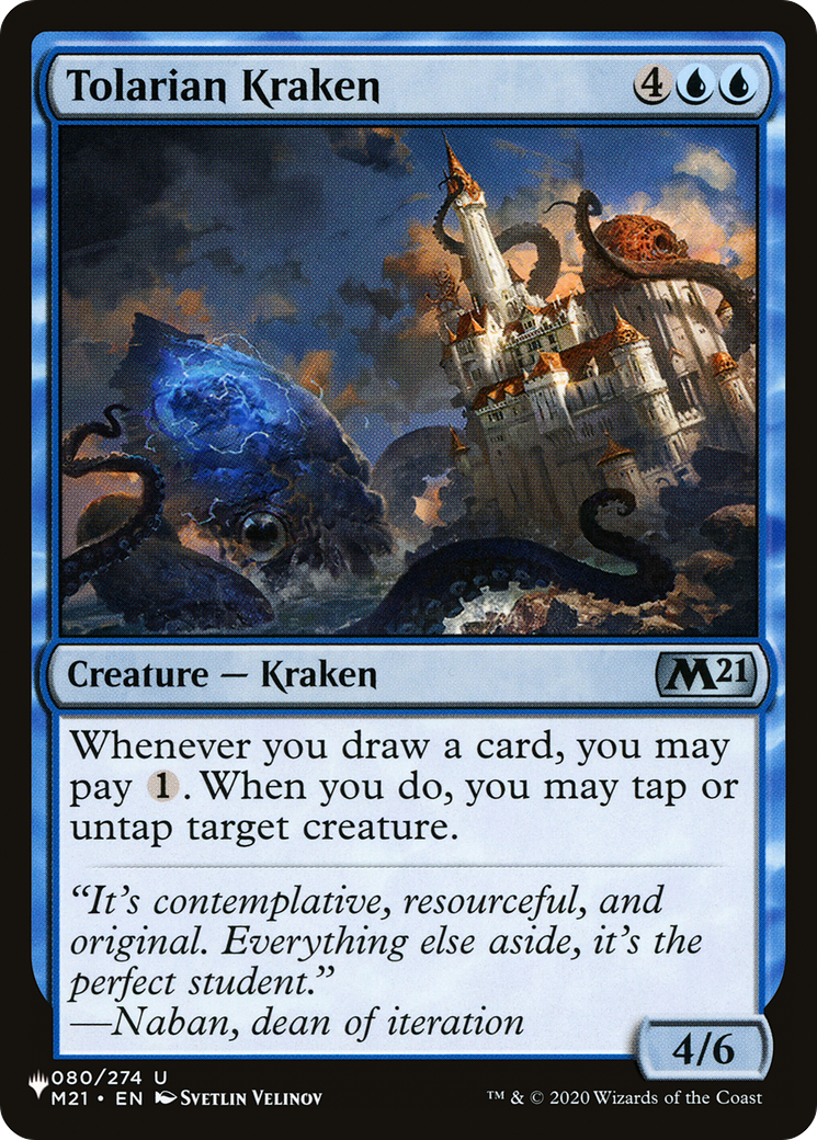 Tolarian Kraken [The List Reprints] | Good Games Adelaide SA