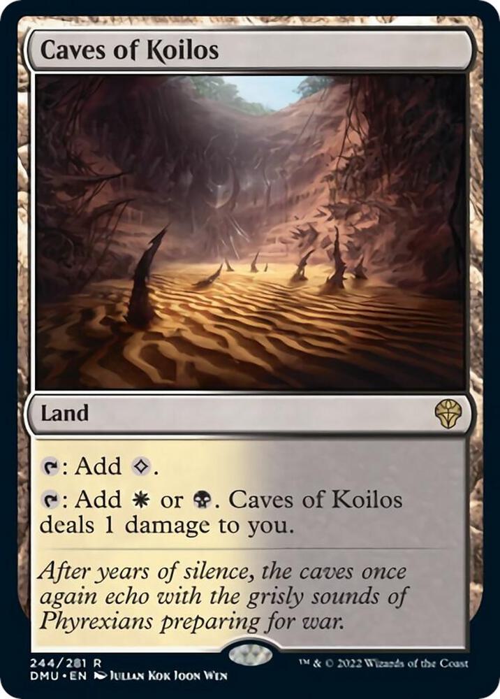 Caves of Koilos 244 (Dominaria United)  - Foil | Good Games Adelaide SA