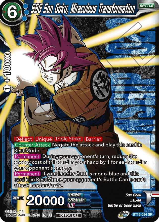 SSG Son Goku, Miraculous Transformation (Championship 2022) (BT15-024) [Promotion Cards] | Good Games Adelaide SA