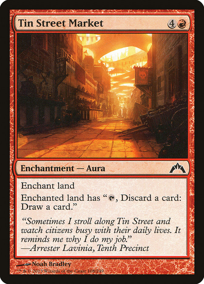 Tin Street Market 108 (Gatecrash)  - Foil | Good Games Adelaide SA