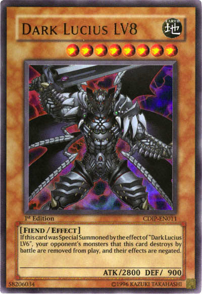 Dark Lucius LV8 [CDIP-EN011] Ultra Rare | Good Games Adelaide SA