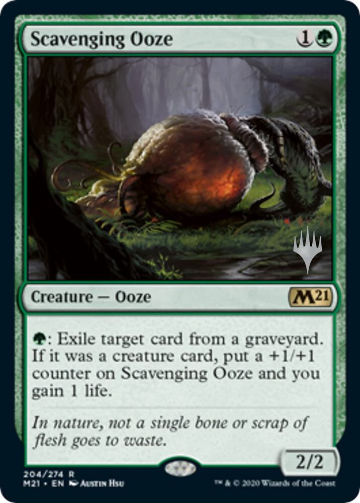 Scavenging Ooze 204 (Promo Pack: Core Set 2021)  | Good Games Adelaide SA