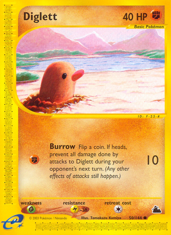 Diglett (50/144) [Skyridge] | Good Games Adelaide SA