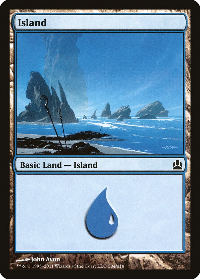 Island (304) [Commander 2011] | Good Games Adelaide SA