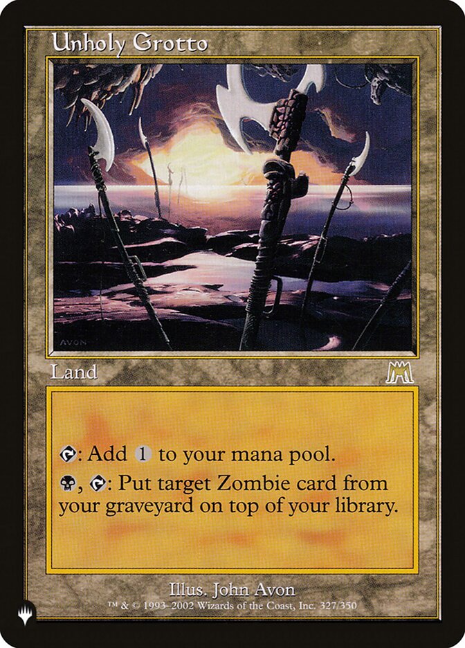 Unholy Grotto [The List] | Good Games Adelaide SA