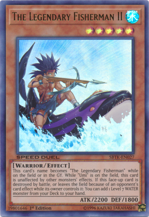 The Legendary Fisherman II [SBTK-EN027] Ultra Rare | Good Games Adelaide SA