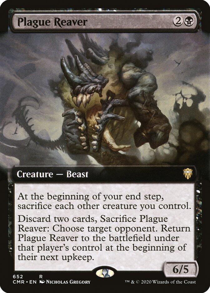 Plague Reaver 652 (Commander Legends)  - Extended Art Foil | Good Games Adelaide SA