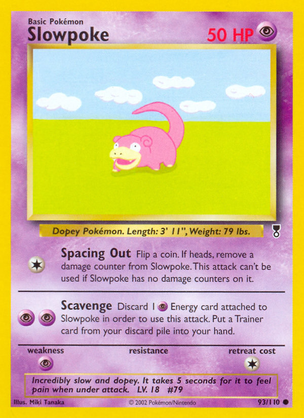 Slowpoke (93/110) [Legendary Collection] | Good Games Adelaide SA