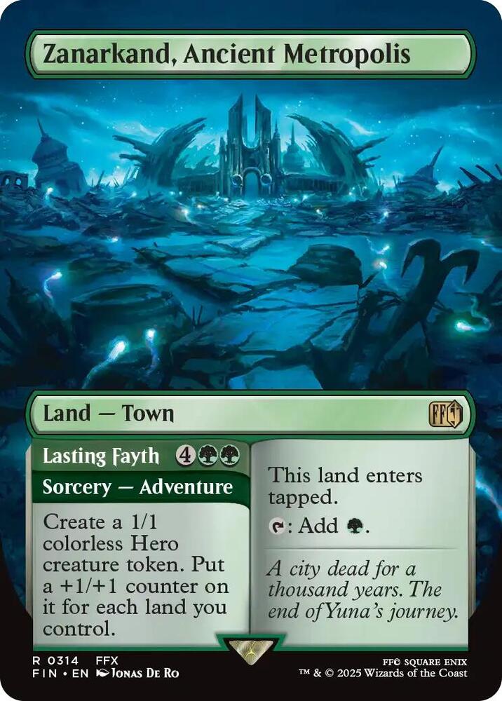 Zanarkand, Ancient Metropolis // Lasting Fayth 314 (FINAL FANTASY)  | Good Games Adelaide SA