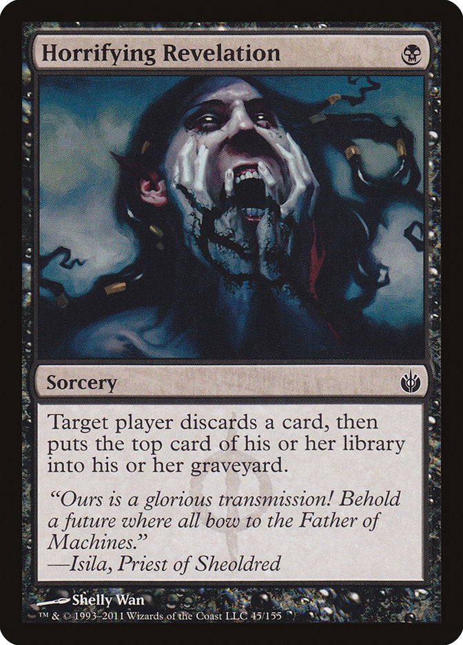 Horrifying Revelation 45 (Mirrodin Besieged)  - Foil | Good Games Adelaide SA