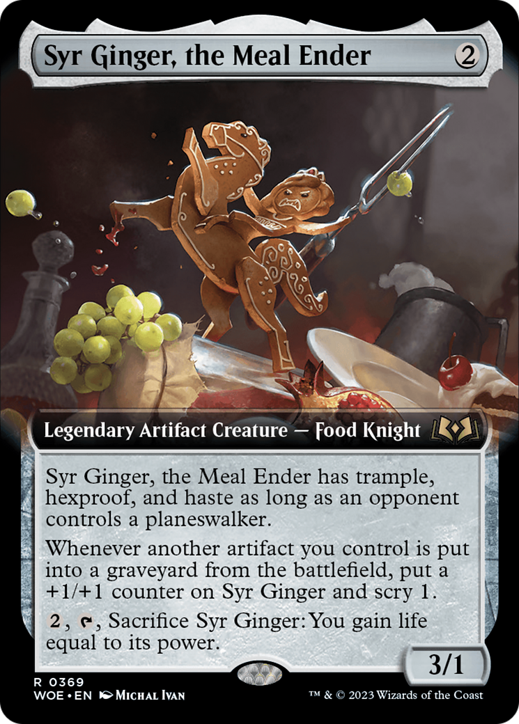 Syr Ginger, the Meal Ender (Extended Art) [Wilds of Eldraine] | Good Games Adelaide SA