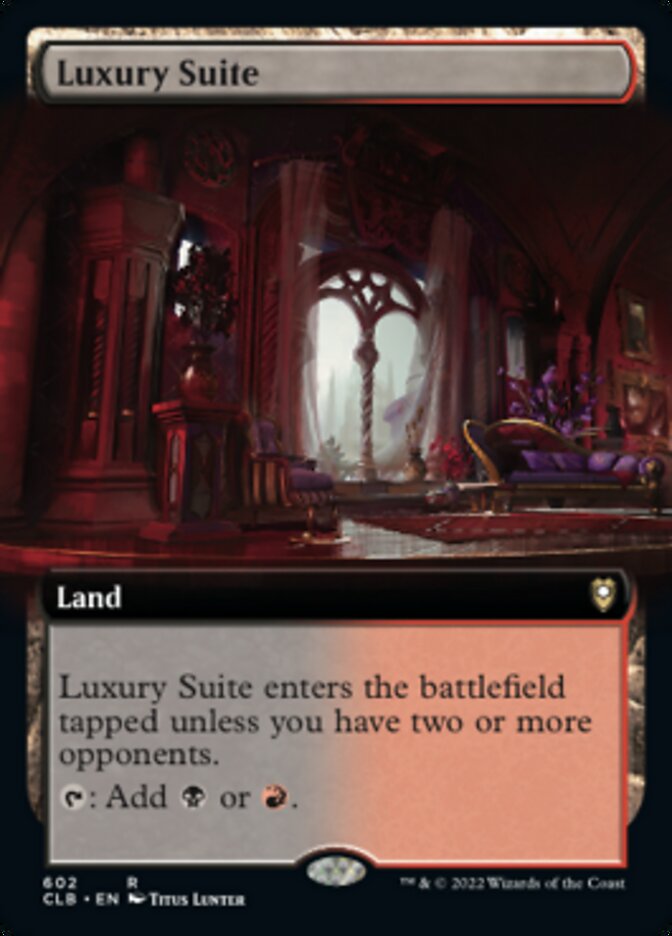 Luxury Suite (Extended Art) [Commander Legends: Battle for Baldur's Gate] | Good Games Adelaide SA