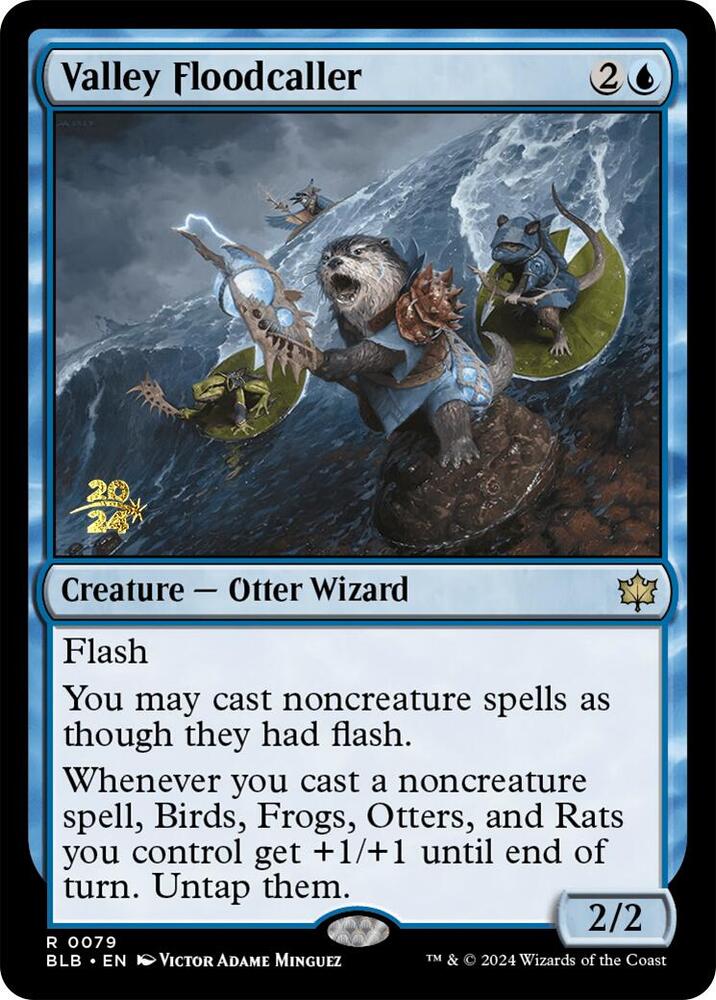 Valley Floodcaller 79 (Prerelease Cards)  - Foil | Good Games Adelaide SA