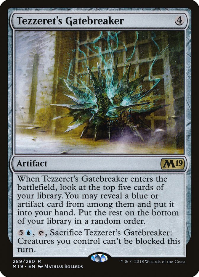 Tezzeret's Gatebreaker 289 (Core Set 2019)  | Good Games Adelaide SA