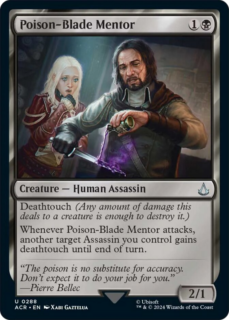 Poison-Blade Mentor [Assassin's Creed] | Good Games Adelaide SA