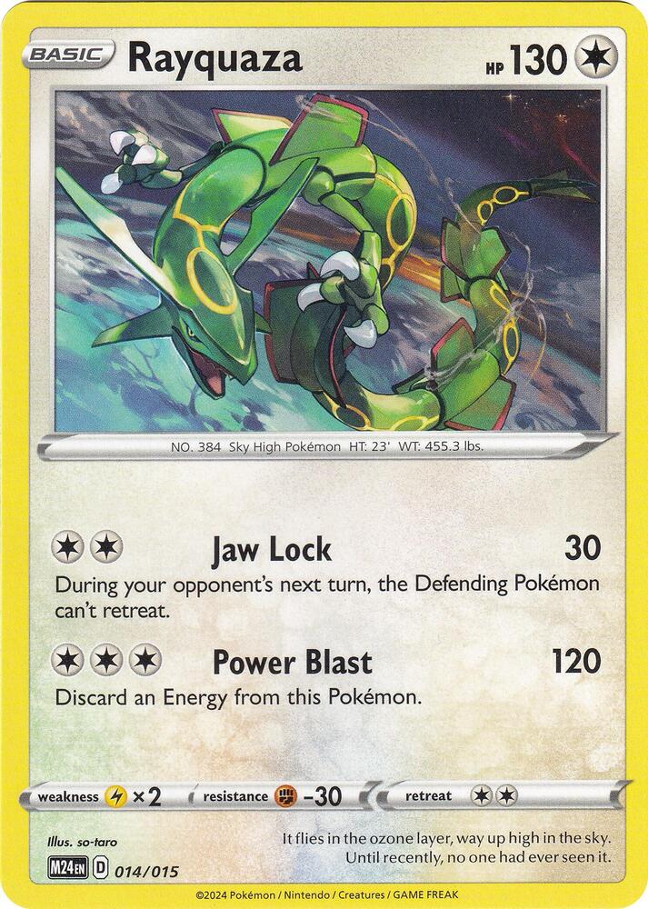 Rayquaza 014/015 (McDonald's Promos 2024)  | Good Games Adelaide SA