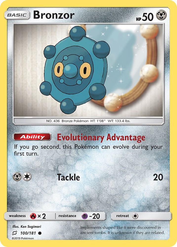 Bronzor 100/181 (SM - Team Up)  | Good Games Adelaide SA