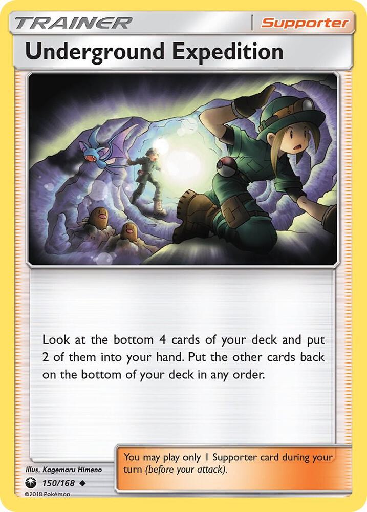Underground Expedition 150/168 (SM - Celestial Storm)  | Good Games Adelaide SA