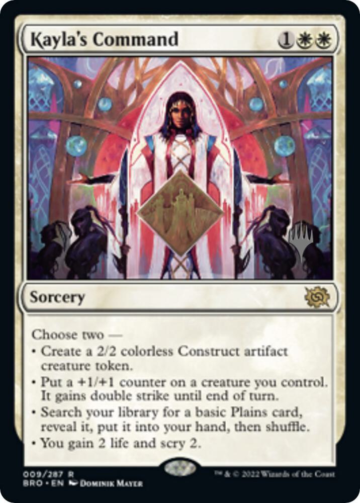 Kaylas Command 9 (Promo Pack: The Brothers' War)  - Foil | Good Games Adelaide SA