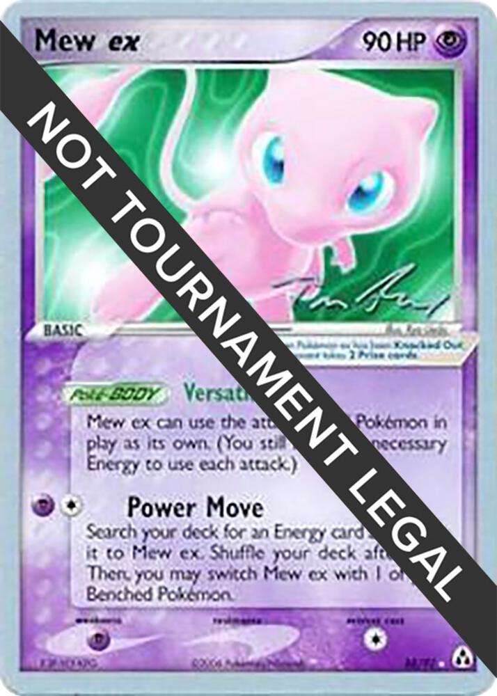 Mew ex 2007 Tom Roos 88/92 (World Championship Decks)  | Good Games Adelaide SA