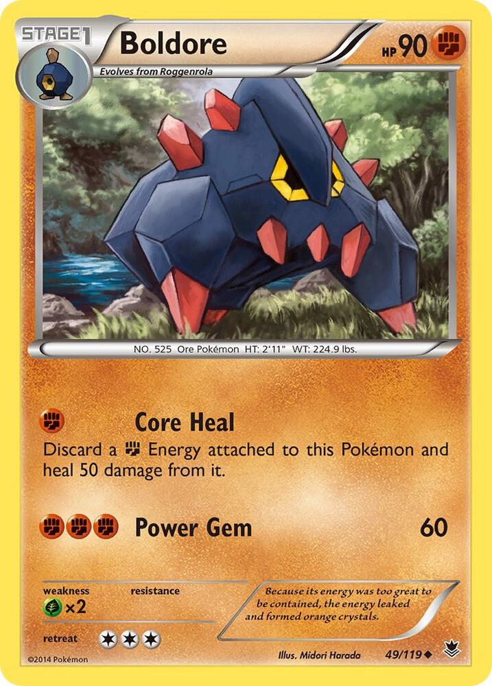 Boldore 49/119 (XY - Phantom Forces)  | Good Games Adelaide SA