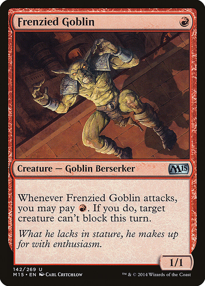 Frenzied Goblin [Magic 2015] | Good Games Adelaide SA