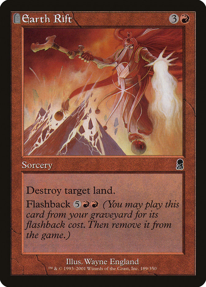Earth Rift 189 (Odyssey)  - Foil | Good Games Adelaide SA