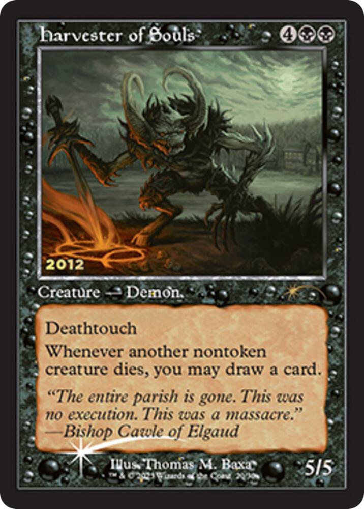 Harvester of Souls 20 (30th Anniversary Promos)  - Foil | Good Games Adelaide SA