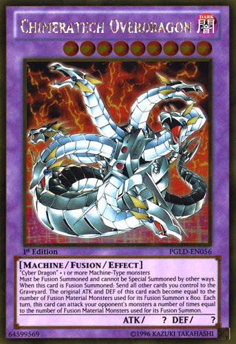 Chimeratech Overdragon [PGLD-EN056] Gold Rare | Good Games Adelaide SA