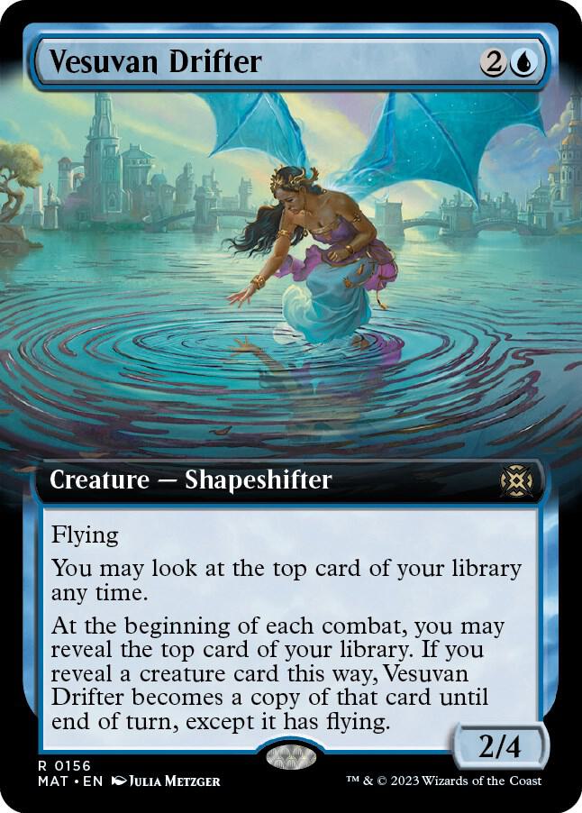 Vesuvan Drifter 156/50 (March of the Machine: The Aftermath)  - Extended Art Foil | Good Games Adelaide SA