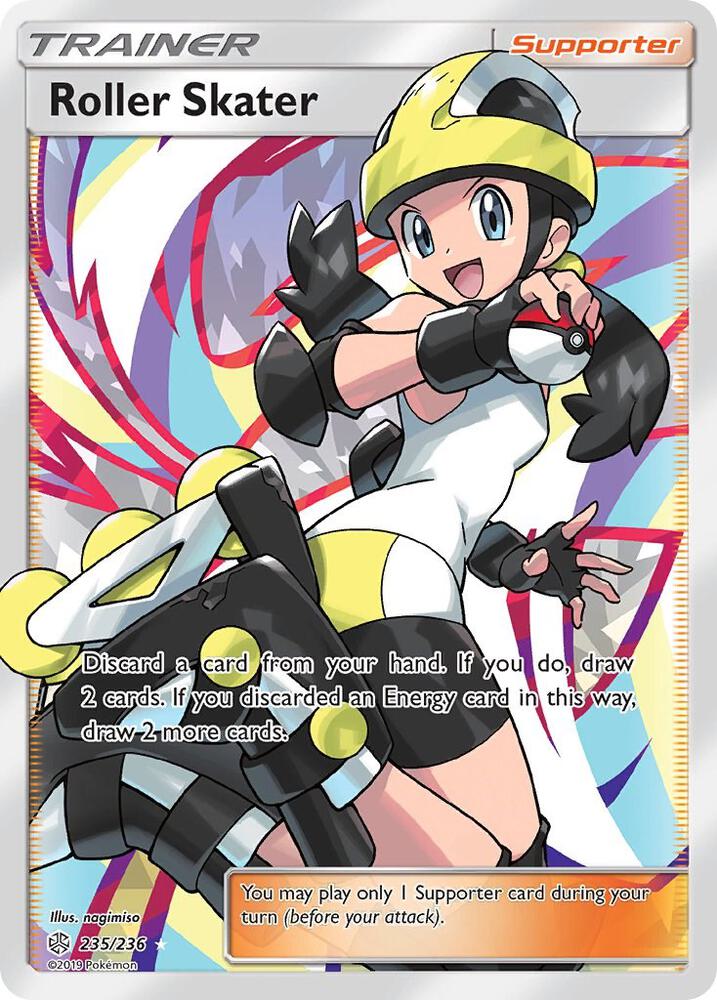 Roller Skater Full Art 235/236 (SM - Cosmic Eclipse)  - Holofoil | Good Games Adelaide SA