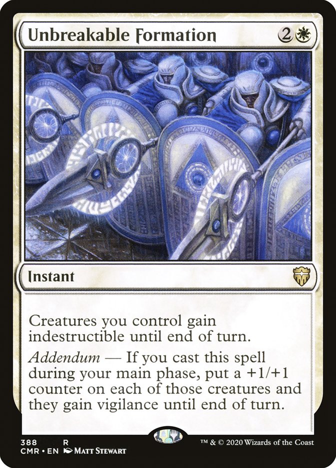 Unbreakable Formation [Commander Legends] | Good Games Adelaide SA