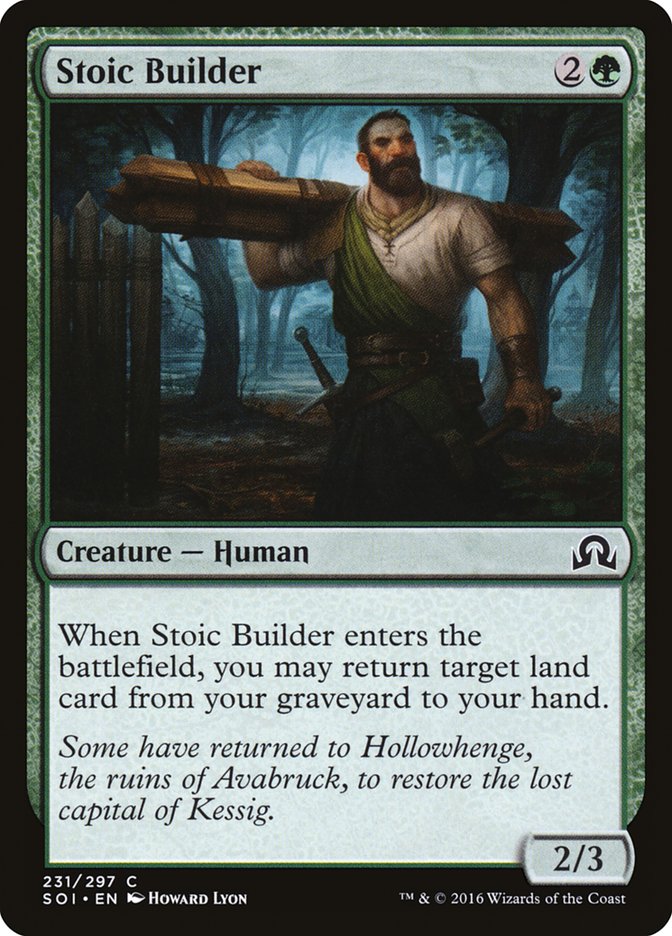 Stoic Builder [Shadows over Innistrad] | Good Games Adelaide SA