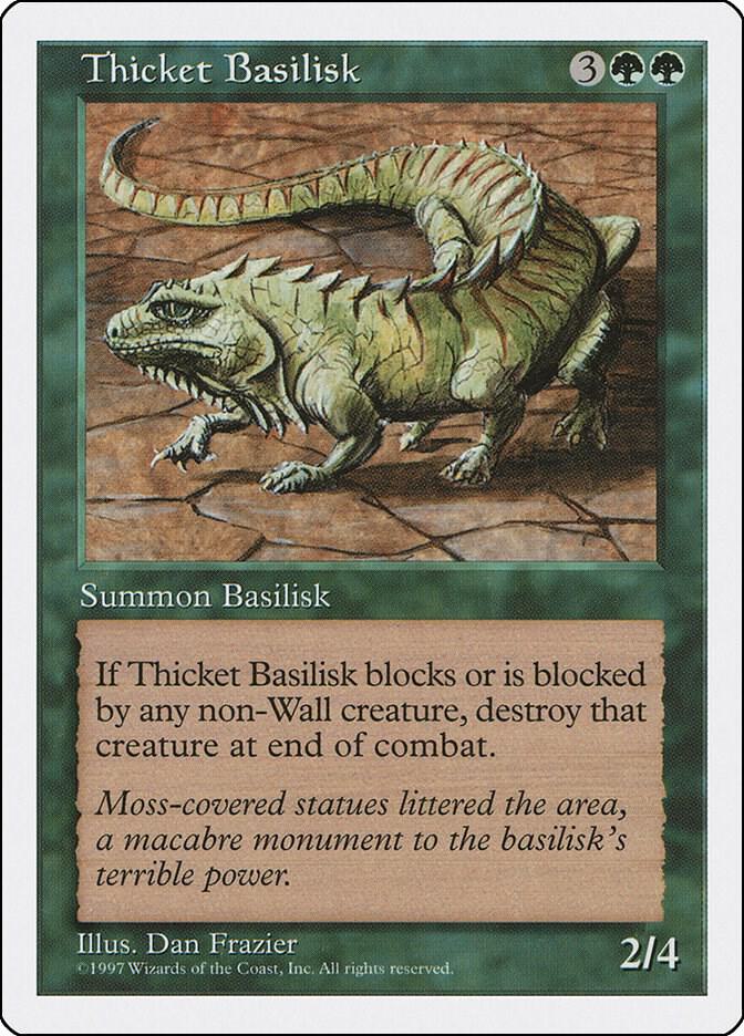 Thicket Basilisk 331/455 (Fifth Edition)  | Good Games Adelaide SA