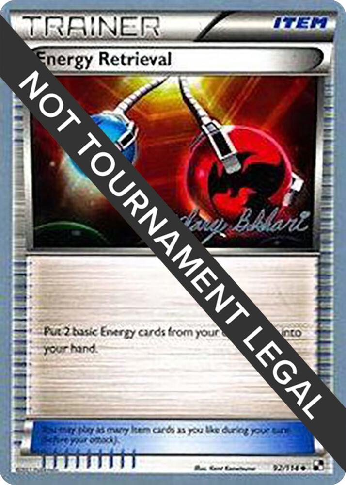 Energy Retrieval 2012 Zachary Bokhari 92/114 (World Championship Decks)  | Good Games Adelaide SA