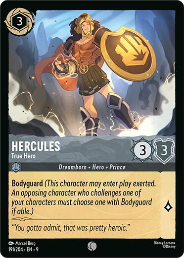 Hercules True Hero 191/204 (Fabled)  - Cold Foil | Good Games Adelaide SA