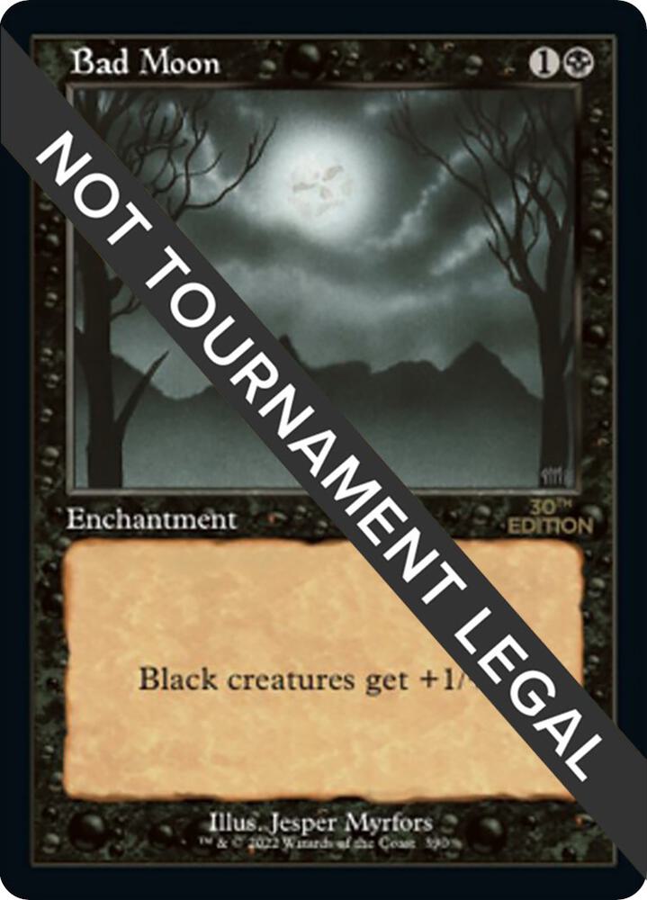 Bad Moon Retro Frame 390/594 (30th Anniversary Edition)  | Good Games Adelaide SA