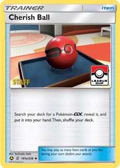 Cherish Ball 191a 236 League Cup Staff 191a/236 (League & Championship Cards)  - Reverse Holofoil | Good Games Adelaide SA