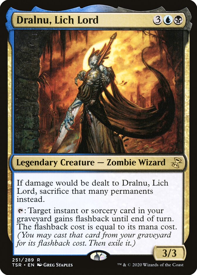 Dralnu, Lich Lord 251 (Time Spiral: Remastered)  | Good Games Adelaide SA